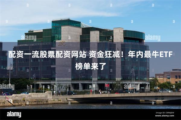 配资一流股票配资网站 资金狂减！年内最牛ETF榜单来了